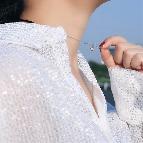 3/$30 🧿 Dainty Evil Eye Necklace - Picture 6 of 10